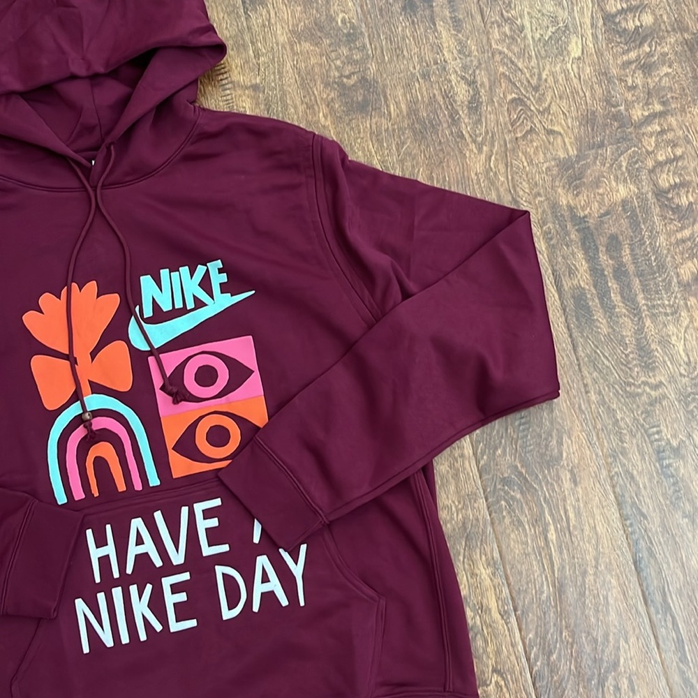 Nike Multi Sport HAVE A NIKE DAY Hoodie Size XL - Picture 4 of 17